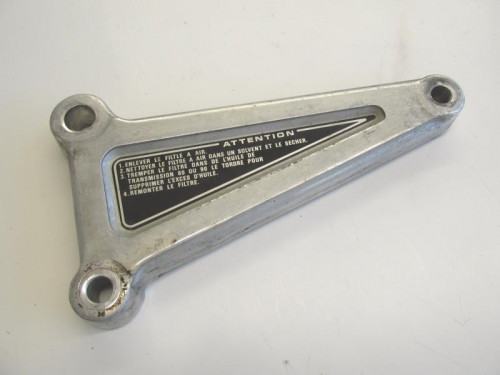 Platine arriere gauche HONDA CM 125 1982-1988 CUSTOM