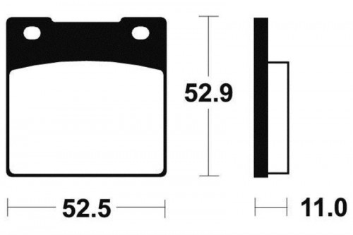 Plaquettes de frein avant HONDA CB 400 N 1978-1983