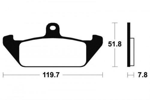 Plaquettes de frein avant CAGIVA ELEFANT 750 1993-1995