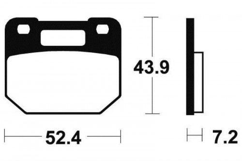 Plaquettes de frein avant SUZUKI RG 125 1986-1988