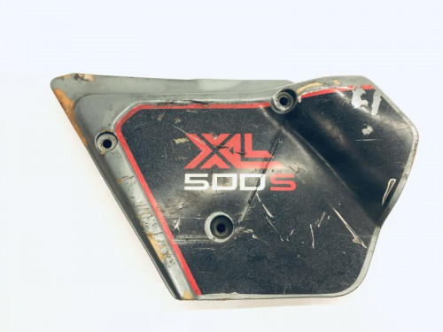 Cache carenage sous selle gauche HONDA XL 500 S 1979-1981