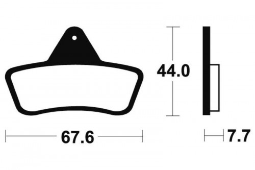 Plaquettes de frein avant ARCTIC CAT TBX 400 2003-2006 4 WD AUTO